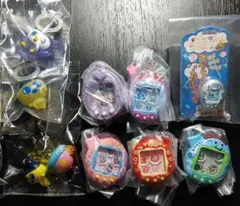 たまごっち ミニチュア キーホルダーめじるしアクセサリー 13点セット