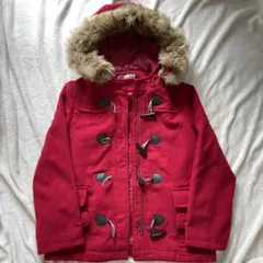 repipi armario ★ ダッフルコート 赤 （ショート丈）