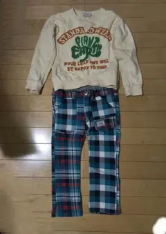 RADCHAPトップスとJUNKSTOREパンツのセット