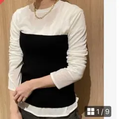 新品未使用　Mila Owen ビスチェセット　ブラック
