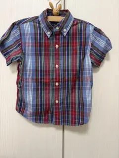 Ralph Lauren チェック柄 半袖シャツ 24M