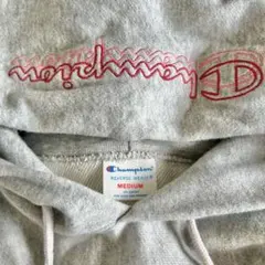 Champion ロゴ刺繍 フード付きパーカー