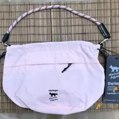 Topologie×Maison Kitsuné コラボバッグ ライトピンク