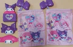 ハッピーセット マイメロディ＆クロミ 4点