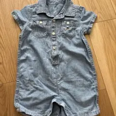 GAP デニムロンパース 18-24ヶ月　90 babygap