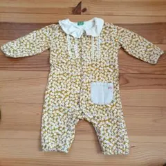 RAG MART 花柄ロンパース 70