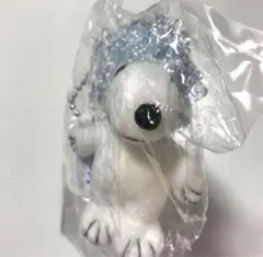 スヌーピー　ぬいぐるみマスコット　ファミリア　PEANUTS ブルー