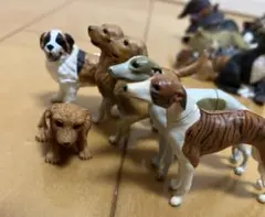 犬のフィギュア 6体匹セット