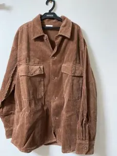 コーデュロイジャケット アウター 冬服 ビックシルエットのサムネイル
