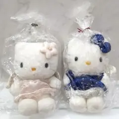 ♡サンリオ♡NTT✕ハローキティー♡超激レトロぬいぐるみМサイズ♡超ヴィンテージ