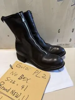 GUIDI PL2 フロントジップブーツ 41
