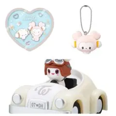 TWICE LOVELYS ダヒョン キーホルダー 車　コースター　３点セット