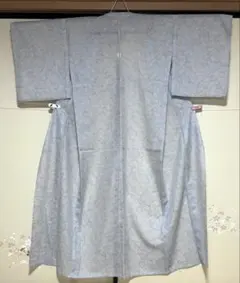 あんじゅさん専用】麻の葉柄 絽の小紋 夏着物 薄紫色 洗える 未着用