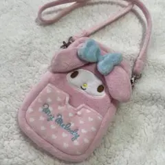 マイメロ　マイメロディ　スマホ　ショルダー