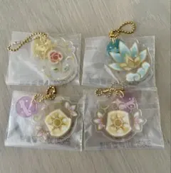 ディズニープリンセス一番くじ　H賞　チャーム3種 4点セット