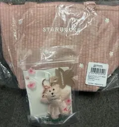 STARBUCKS SAKURA2026 トートバッグ&ベアリスタキーチェーン