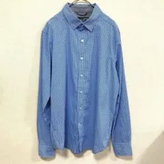 アンダーアーマー 長袖ギンガムチェックシャツ M