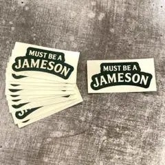 非売品 JAMESON ジェムソン ウイスキー シール ステッカー 10枚