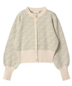 eimy istoire ES spring monogramニットカーディガンのサムネイル