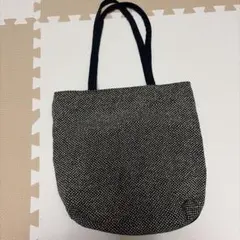 Shinano 本革 ブラック トートバッグ リニューアル前デザイン 東京百花 