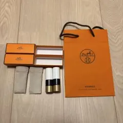 HERMES ルージュエルメス 口紅ケースのみ2本セット
