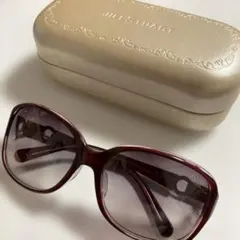 【美品】JILLSTUART サングラス ワインレッド 専用ケース付のサムネイル