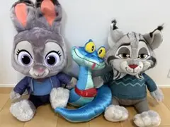 ズートピア 2 ぬいぐるみ3種セット パウバート・ジュディ・ゲイリー
