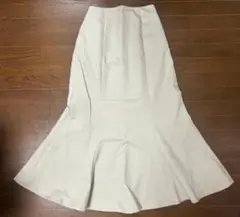マーメイドスカート ベージュ