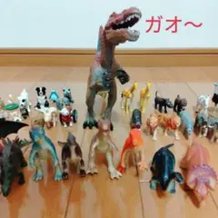 恐竜と動物のフィギュアセット 約40体