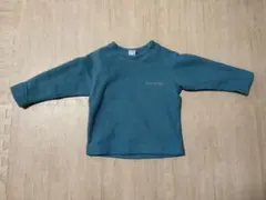 mont-bell キッズ トレーナー 90cm 青