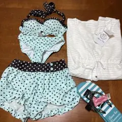 水玉模様ビキニセット 7S