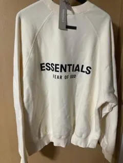ESSENTIALS スウェット クリームＬサイズ　zozo購入