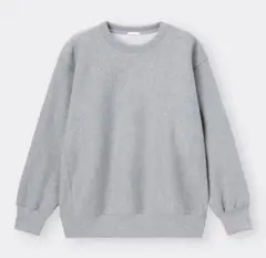 美品✨GU ヘビーウェイトビッグスウェットプルオーバー S グレー