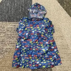 【記名なし】子供用カッパ　乗り物柄