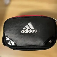 アディダス　ゴルフカートバッグ　ラウンドポーチ　ハンドバッグ　ブラック