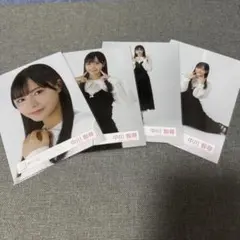 櫻坂46 生写真4種コンプ クラシックコーデ 中川智尋
