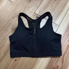 Nike DRI-FIT ブラックスポーツブラ スポブラ