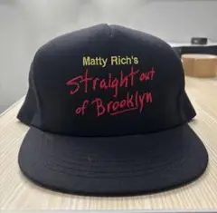 Matty Rich 刺繍キャップ Brooklyn限定