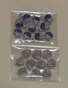 戦国乙女 アクリルブロック カシン 毛利モトナリ 石田ミツナリ