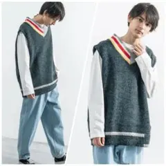 Ressaca/レサーカ♠️ビッグニットベスト♠️