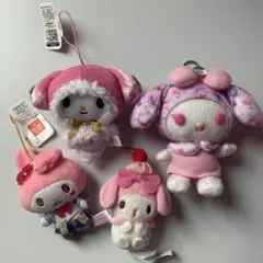 希少　レア　マイメロディ マイメロ ぬいぐるみ　ストラップ　まとめ売りレトロ