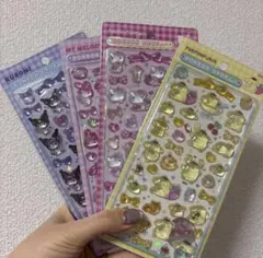 ボンボンドロップシール　サンリオ　ハローキティ　クロミポムポムプリン