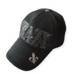 希少 クレイジー キャップ CRAZY スタッズ 百合の紋章 ゴルフ