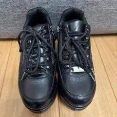 attagirl Sサイズ厚底スニーカー ブラック レディース