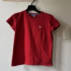 BURBERRY☆BLUE LABEL 半袖Tシャツ赤