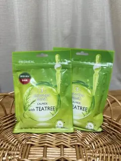 メディヒール　3ミニッツマスク　カーマイド　ティーツリー　シートマスク