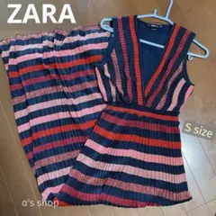 ZARA♥ノースリーブ ロングワンピースS