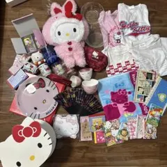 新品あり ハローキティ 収納雑貨色々まとめて！「レトロ・レア