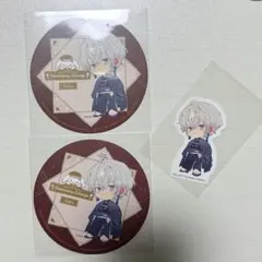 アイナナ アニカフェ 記念日2024 八乙女楽 コースター ステッカー