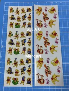 ディズニー　くまのプーさん　2シートセット　サンディライオンシール